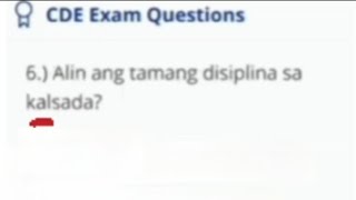 Alin ang tamang disiplina sa kalsada [upl. by Enyedy217]