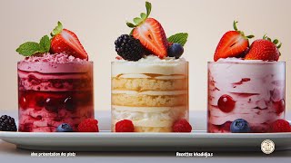 Idee desserts rafraîchissants pour les journées chaudes [upl. by Osyth]