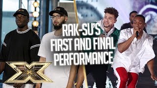 RakSus ORIGINAL HITS from their FIRST and FINAL performances  The X Factor UK [upl. by Xad272]