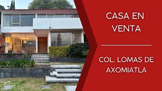 Casa en Venta en Lomas de Axomiatla  GH REALTY GROUP [upl. by Idelle483]