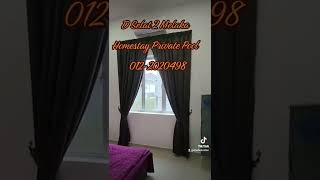 homestay melaka ada private pool besar  call 0122020498 [upl. by Gris]