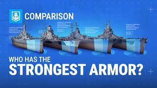 Which Battleship has the Strongest Armor [upl. by Norine869]