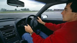 Ayrton Senna tests Honda NSXR at Suzuka 1992 [upl. by Dorey]