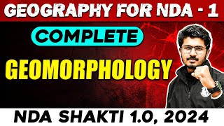 NDA Geography  Geomorphology  NDA 1 2024  Defence Wallah [upl. by Atisusej330]