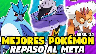 ¡Los MEJORES POKÉMON para POKÉMON COMPETITIVO en ABRIL 2024  Pokémon Escarlata y Púrpura [upl. by Nahtanaj]