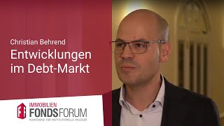 Entwicklungen im DebtMarkt Christian Behrend  VideoStatement [upl. by Rainer76]