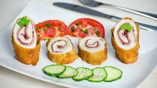 Cordon bleu de pui  JamilaCuisine [upl. by Romilda620]