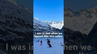 Snowboarding through this valley was unreal snowboarding [upl. by Ng]