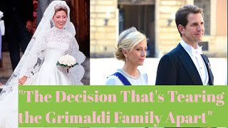 Grimaldi family faces challenges due to Charlotte Casiraghis decisionquot [upl. by Hogan]