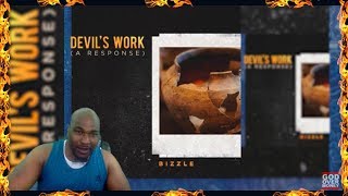 Bizzle  Devils Work Response To Joyner Lucas  REACTION [upl. by Fugazy]