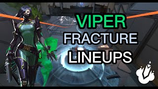 Easy Fracture Viper Lineups  Valorant [upl. by Roselyn]