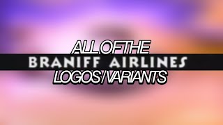 All Of The South Park Braniff Airlines LogosVariants 19972006 [upl. by Fidelity]