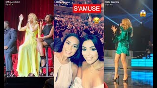 MILLA JASMINE SÉCLATE AU CONCERT DE CÉLINE DION [upl. by Davidson]