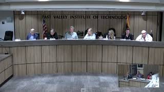 EVIT Governing Board Public Meeting  October 28 2024 [upl. by Karlik542]