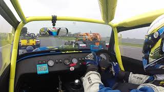 Race 1  Snetterton 300  5th Place  Caterham Roadsport 2018 Championship [upl. by Flanigan]