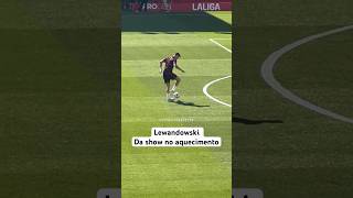 Lewandowski crazy skills football fcbarcelona lewandowski [upl. by Nylahs]