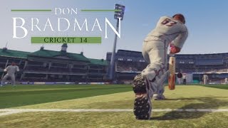 Don Bradman Cricket 14 Career  Broken Defence [upl. by Orferd]