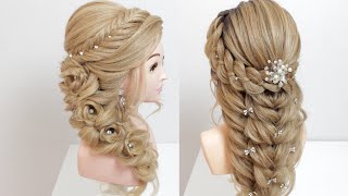 2 Easy hairstyle for long hair Braided hairstyle [upl. by Orman]