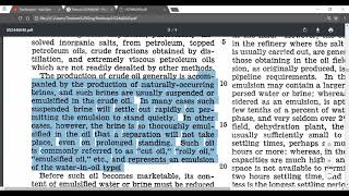 Petroleum Downstream Crash Course 11  Real Life Designs Desalter Patent by CM Blair Jr [upl. by Cowley]