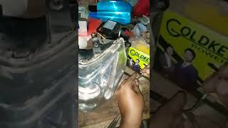 Lifan KPR bike modification in Bangladesh  Headlight Modification [upl. by Silva]