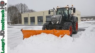 Déneigement 2017  Fendt 828 S4 Black Beauty [upl. by Niltiac]