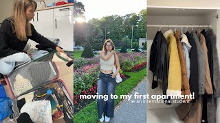 MOVING VLOG 📦 productive days in my life my first apartment essentials run  Life in Canada [upl. by Moffitt]