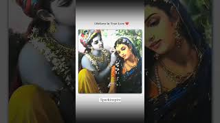 True Love like RadhaKrishna ❤️  Kya Aap Bhi Vishwaas Karte Hainquot shortsviral sparkinspire [upl. by Noswad216]