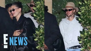 Hailey Bieber amp Justin Bieber STEP OUT for Date Night After Welcoming Baby See the Pics  E News [upl. by Dreher462]