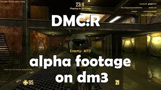 Deathmatch Classic Refragged  uncut alpha dm3 gameplay footage on qwdm dm3 [upl. by Eiramyllek]