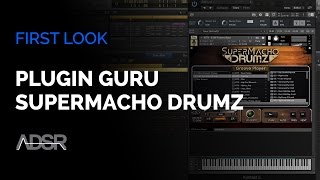 SuperMacho Drumz  First Look [upl. by Vanhomrigh189]