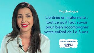 NAN OPTIPRO 3  Lentrée en maternelle pour votre enfant de 1 à 3 ans [upl. by Dorion]