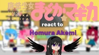 Madoka Magica react to Homura Akemi [upl. by Sukram]