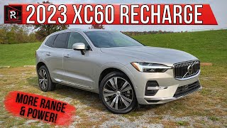 The 2023 Volvo XC60 Recharge Is A Quicker amp More Usable PlugIn Hybrid Luxury SUV [upl. by Ayerdna711]