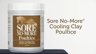 Sore No More® Cooling Clay Poultice Review [upl. by Hsreh]