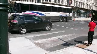 SEPTA AND NEW JERSEY TRANSIT BUSES WITH A SOON TO BE RELOCATED ROSS IN PHILADELPHIA [upl. by Amelus]