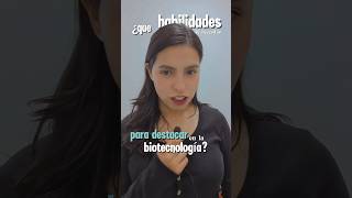 ¿Cómo destacar en biotecnología  Dudas biotec 👩🏽‍🔬✨️ [upl. by Bonney]