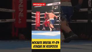 Nocaute Brutal pt39 Ataque de resposta no queixo boxe boxebrasil nocaute defesapessoal boxeo [upl. by Pliske436]