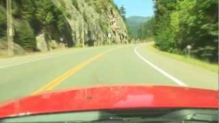 The Seven Tunnels of the Fraser Canyon Trans Canada Highway British Columbia [upl. by Addiel]