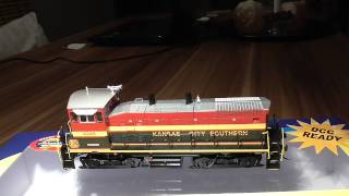 NEW Athearn SW1500 KCS 4345 DCCampSound installed [upl. by Akciret]