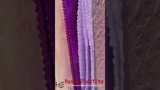 HuaEn Pleating on ITMA2024 exhibition skirtpleatingmachine machinepleating dresspleatingmachine [upl. by Quint]