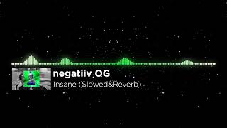 negatiiv OG  Insane SlowedampReverb [upl. by Ellenad]