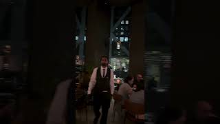 Salt Bae at Nusret Steakhouse New York newyork saltbae saltlife salt shorts [upl. by Akemhs718]