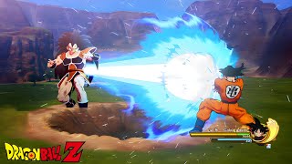 Raditz is defeated Goku Dies DBZ Kakarot Part 3 [upl. by Ynnohj250]