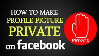 How To Make Facebook Profile Picture Private  Unclickable 2017 [upl. by Townie783]