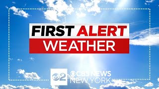 First Alert Forecast CBS2 21424 Noon Weather [upl. by Aehtela]