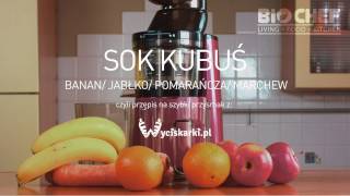 Szybki przepis na sok kubuś dla dzieci z BioChef Whole Slow Juicer Wyciskarka do soków [upl. by Wareing]