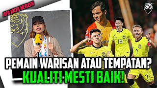 Peluang untuk pemain warisan atau tempatan Janji boleh bantu skuad Harimau Malaya [upl. by Aileon42]