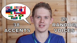 The English Language in 67 Accents amp Random Voices [upl. by Rednav242]