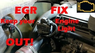 EGR Quick Fix  Keep that Engine light OUT [upl. by Ohcirej134]