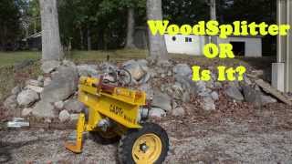 Wood Splitter That Does More Than Split Wood  Two Stage Wedge [upl. by Farah]